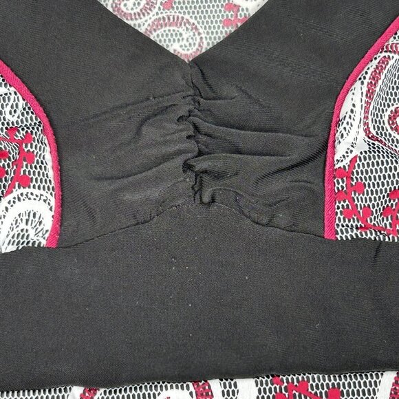 Vintage Y2K Maurices Top Womens Small Babydoll Empire Grunge Fairy Whimsigoth S - Picture 7 of 9